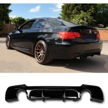 Bmw E92 2006-2009 Coupe Plastik M Performance Arka Difüzör
