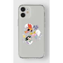 Manitoba Iphone 12 Mini Uyumlu Baskılı Yumuşak Silikon Şeffaf Telefon Kılıfı