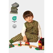 Pine Baby Home Pine Green 1.0 TOG Bebek Uyku Tulumu OEKO-TEX Sertifikalı %100 Pamuk