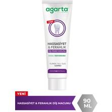 Agarta Doğal Hassasiyet ve Ferahlık Diş Macunu 90 ml Paraben İçermeyen Tüp Krem