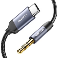 Type-C To 3.5mm Aux Hi-Fi Dac Ses Kablosu 3 Metre