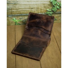 Craft And Luna El Yapımı Hakiki Deri Cüzdan - Tetra