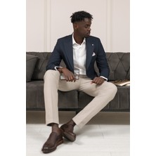 Paul Martin Slimfit Italyan Yaka Astarlı Torba Cepli Blazer Ceket