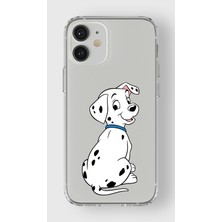 Manitoba Iphone 12 Mini Uyumlu Baskılı Yumuşak Silikon Şeffaf Telefon Kılıfı