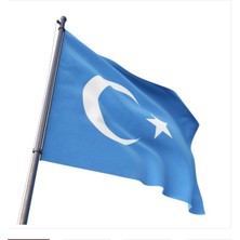 Mekanik Outlet Doğu Türkistan Gönder Direk Bayrak 100X150