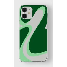 Manitoba Iphone 12 Mini Uyumlu Baskılı Yumuşak Silikon Şeffaf Telefon Kılıfı