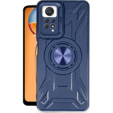 CP120 Xiaomi Redmi Note 12 Pro 4g Kılıf Lincoln Silikon - Lacivert Modern Asır (3927)