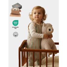 Pine Baby Home Retro Mint 1.0 TOG Bebek Uyku Tulumu OEKO-TEX Sertifikalı %100 Pamuk