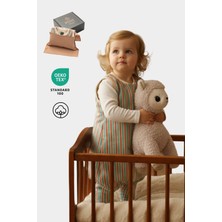 Pine Baby Home Retro Mint 1.0 TOG Bebek Uyku Tulumu OEKO-TEX Sertifikalı %100 Pamuk