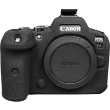 Dp Canon R6 Mark 2 Silikon Kılıf (Siyah)