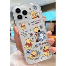 3gen Case Iphone 14 Pro Max Kılıf Desenli Şeffaf Silikon Kılıf NEWD11