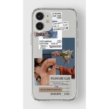 Manitoba Iphone 12 Mini Uyumlu Baskılı Yumuşak Silikon Şeffaf Telefon Kılıfı