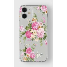 Manitoba Iphone 12 Mini Uyumlu Baskılı Yumuşak Silikon Şeffaf Telefon Kılıfı