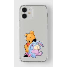 Manitoba Iphone 12 Mini Uyumlu Baskılı Yumuşak Silikon Şeffaf Telefon Kılıfı