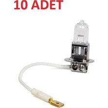 SKAUTO 12V H3 55W Halojen Sis Ampul ( 10 Adet ) 12 Volt