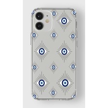 Manitoba Iphone 12 Mini Uyumlu Baskılı Yumuşak Silikon Şeffaf Telefon Kılıfı