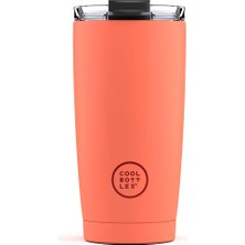 Cool Bottles The Tumbler - Pastel Coral 550ML