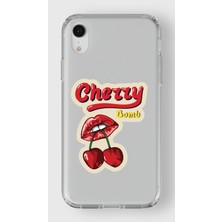 Manitoba Iphone Xr Uyumlu Baskılı Yumuşak Silikon Şeffaf Telefon Kılıfı