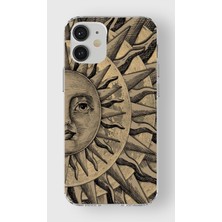 Manitoba Iphone 12 / 12 Pro Uyumlu Baskılı Yumuşak Silikon Şeffaf Telefon Kılıfı