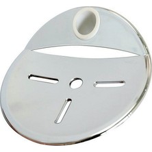 Meriva M83 Robot Sürgülü Duş Seti Şampuanlık Sabunluk Yuvarlak Krom Renk