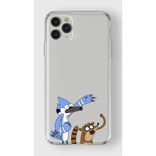 Manitoba Iphone 11 Pro Uyumlu Baskılı Yumuşak Silikon Şeffaf Telefon Kılıfı