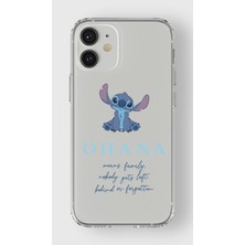 Manitoba Iphone 12 Mini Uyumlu Baskılı Yumuşak Silikon Şeffaf Telefon Kılıfı