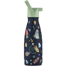 Cool Bottles The Kids Bottle - Space Rockets 260ML