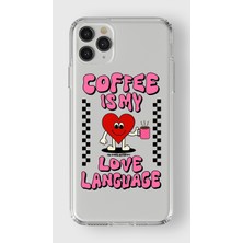 Manitoba Iphone 11 Pro Uyumlu Baskılı Yumuşak Silikon Şeffaf Telefon Kılıfı