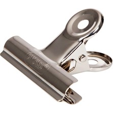 - Gümüş Metal Kıskaç 38 mm 6 Adet