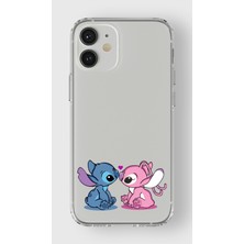 Manitoba Iphone 12 Mini Uyumlu Baskılı Yumuşak Silikon Şeffaf Telefon Kılıfı
