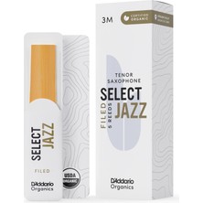 D\'addario Woodwinds Organic Select Jazz Tenor Saksafon Kamışı No:3 Medium