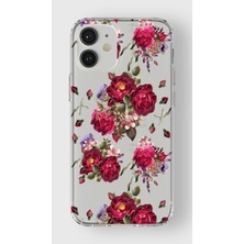 Manitoba Iphone 12 Mini Uyumlu Baskılı Yumuşak Silikon Şeffaf Telefon Kılıfı