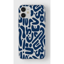Manitoba Iphone 12 Mini Uyumlu Baskılı Yumuşak Silikon Şeffaf Telefon Kılıfı