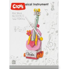 Ctoys Musical Instrument Series Mini Block Violin