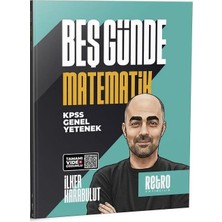 Anla Kazan Yayınları Retro Kpss Matematik Beş Günde Kamp Kitabı - Ilker Karabulut Retro Yayıncılık