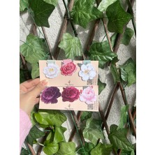 Tiny Stories TR Mıknatıslı Kitap Ayracı - Çiçek Temalı 6 Adet