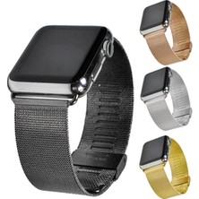 Najmaddin Ally Apple Watch Ultra 49MM 7-8 45MM 6-5-4 44MM Kayış Kordon Milano Metal Klasik 3 - NJ001P-4GC8I