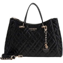 Guess Isemay Girlfriend Omuz Kadın Siyah El Çantası HWGG9628060-BLA