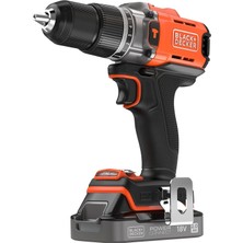 + BCD383D1XK-QW 18V Powerconnect Kablosuz Darbeli Matkap (1x 2 Ah Şarj Göstergeli Pil, 1A Şarj Cihazı ve Taşıma Çantası Ile)