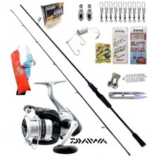 Oslo Legend Karbon 270CM 7-40GR Daiwa Strikeforce 4000 B Kıyı Spin Olta Takımı Seti