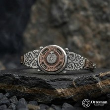 Design Ottoman Kuyumculuk Dönmeli Model Gümüş Erkek Bileklik