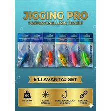 FB Cup 60 gr Slow Jig Yemi 6'lı Avantaj Seti – Profesyonellerin Tercihi, Balıkçıların Gücü!