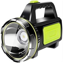 Gümrük Bey Glorytame Süper Parlak El Feneri, Led, 1500 Lümen, Kamp Işığı, Beyaz Işık