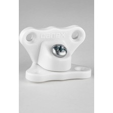 Açılı Köşe Çektirme, T Bağlantı, Kırılmaz, Kelebek Bağlantı, Çok Amaçlı Sabitleme Parçası, Mutfak, Banyo, Dolap Montaj Aparatı (Beyaz, Adet, 10)