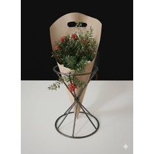 Orbak Kağıtçılık Kraft Çiçek Buket Taşıma Çantası | Buket Sunum ve Taşıma Kılıfı | 5 Adet