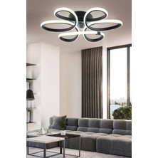 Modern Siyah Beyaz LED Tavana Takılan Aydınlatma, Şık ve Fonksiyonel