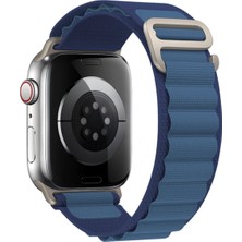 Apple Watch 42MM Mountain Kordon - Lacivert Modern Asır (4938)