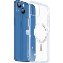 LTG Nova Dux Ducis Clin Mag Series Iphone 13 6.1 Magsafe Uyumlu Manyetik Silikon KILIF-(5775)
