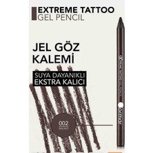 Berisflormar Extreme Tattoo Jel Göz Kalemi Siyah Suya Dayanıklı