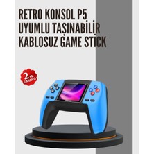 Zero Land Storozal Nostaljik Mini Gamepad | 520 Hazır Oyun, Tak ve Oyna